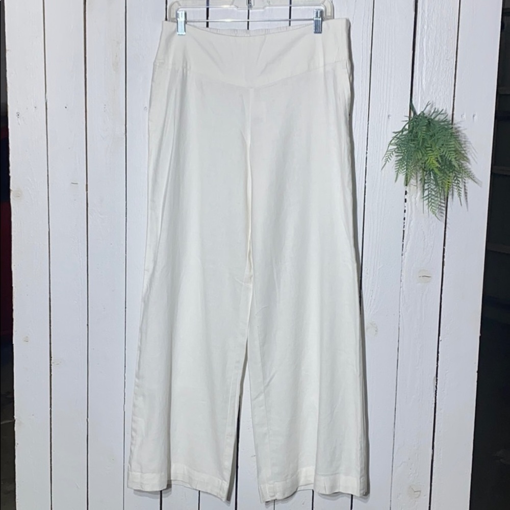Pull-On Linen Pants - Picture 3 of 8
